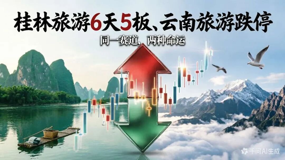 桂林旅游6天5板、云南旅游跌停：同一赛道，两种命运